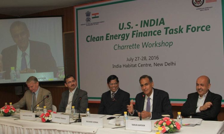 Ambassador Verma to the Clean Energy Finance Taskforce