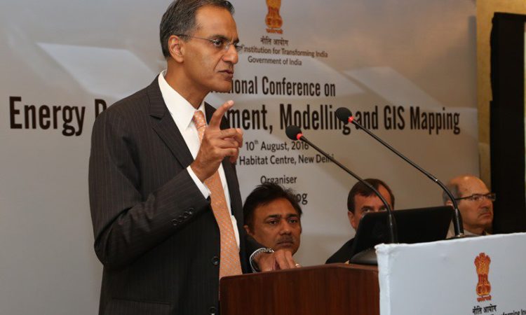 Ambassador Verma at NITI Aayog Conference on Energy Data Management, Energy Modeling, and Geospatial Analysis