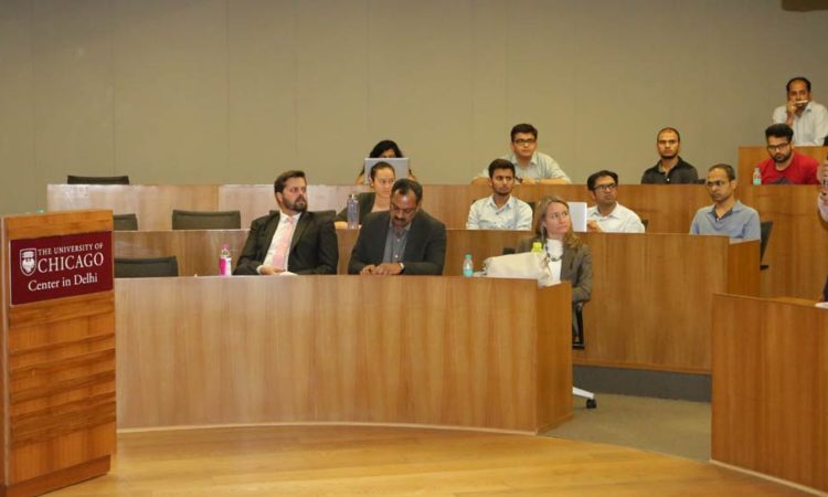 U.S. Trade Representative Ambassador Michael Froman at the University of Chicago Center in Delhi, October 20, 2016.