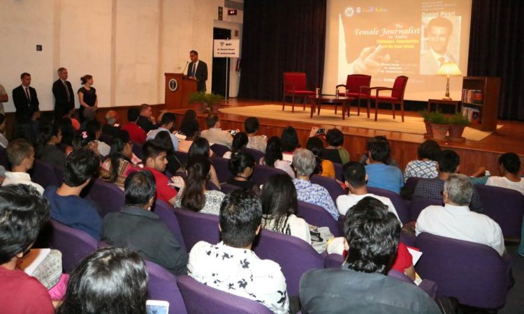 Ambassador Verma Commemorates Daniel Pearl Day at American Center - October 6, 2016