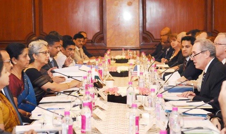 The tenth ministerial-level meeting of the India and United States Trade Policy Forum (TPF). Photo: Press Information Bureau - PIB, Government of India