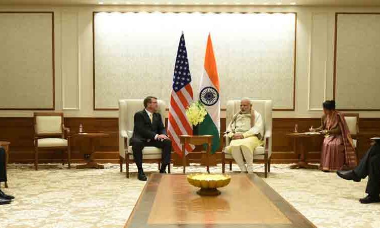Secretary of Defense Carter in India, December 8, 2016 . With PM Modi.