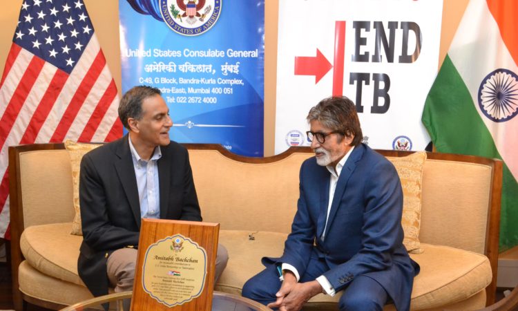 Amitabh Bachchan & Ambassador Richard Verma