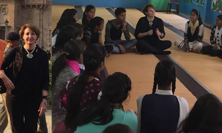 Chargé d'affaires (CDA) MaryKay Carlson visits Kolkata