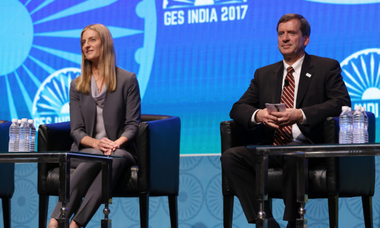 Global Entrepreneurship Summit Closing Reception, Novotel Hotel Gardens Hyderabad, India November 30, 2017