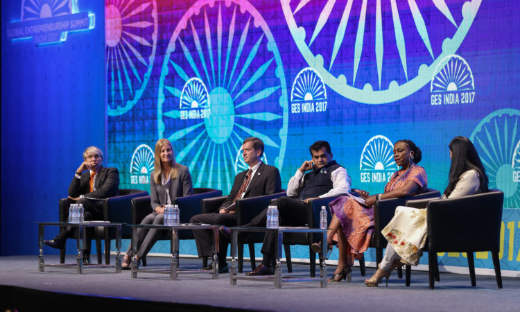 Global Entrepreneurship Summit Closing Reception, Novotel Hotel Gardens Hyderabad, India November 30, 2017