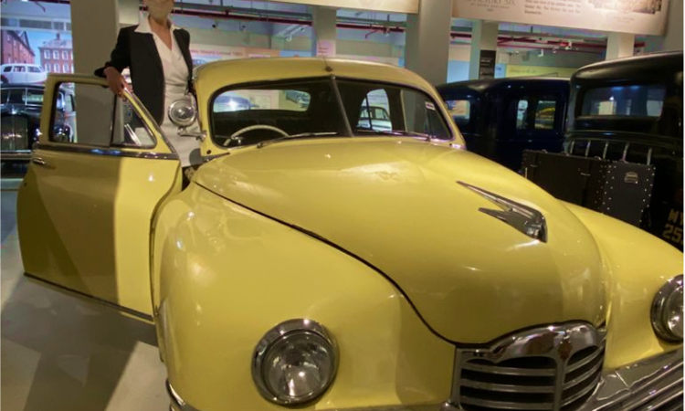 U.S. Consul General Chennai Judith Ravin wound up her Coimbatore trip with a visit to the Gedee Car Museum on Thursday, September 2. 