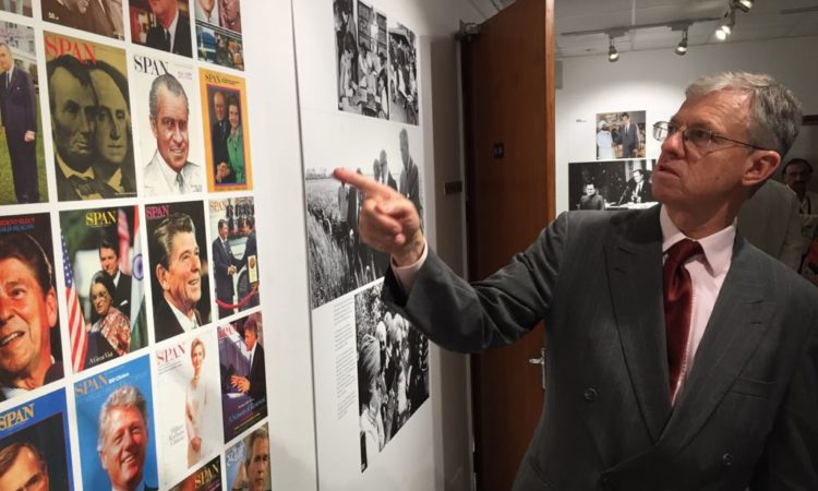 American Center New Delhi and @IndianaUniv jointly commemorate 70 years of #USIndia relations with an exhibition at #AmCenterND. #USIndia70 #CulturalDiplomacy