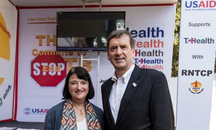 @USAIDMarkGreen in Hyderabad