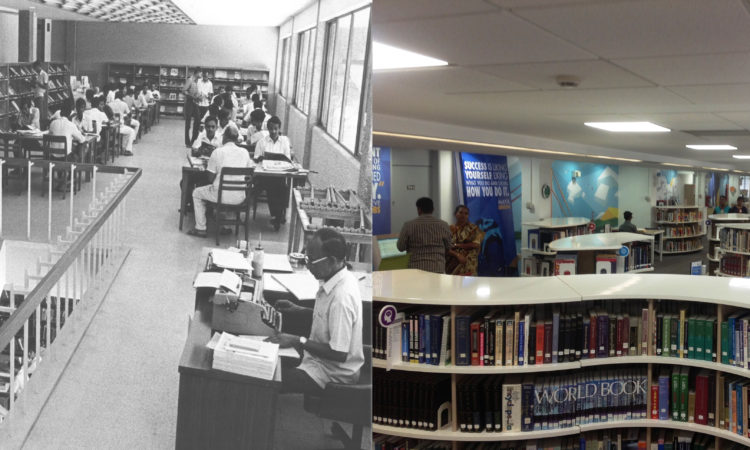 American Library Chennai then and now