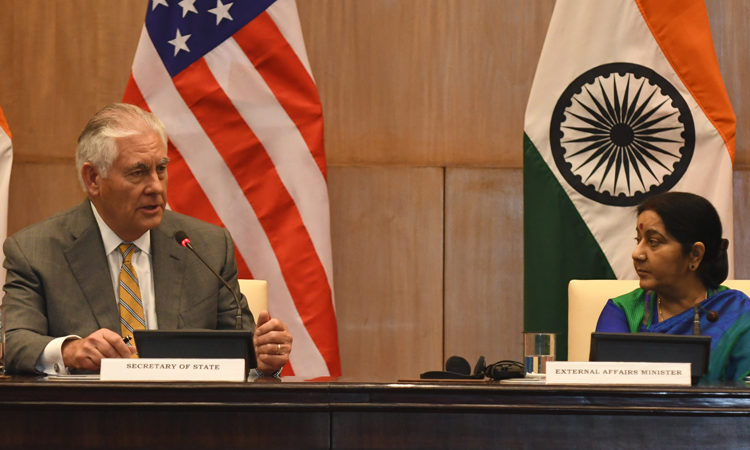 Press Availability With Indian External Affairs Minister Sushma Swaraj